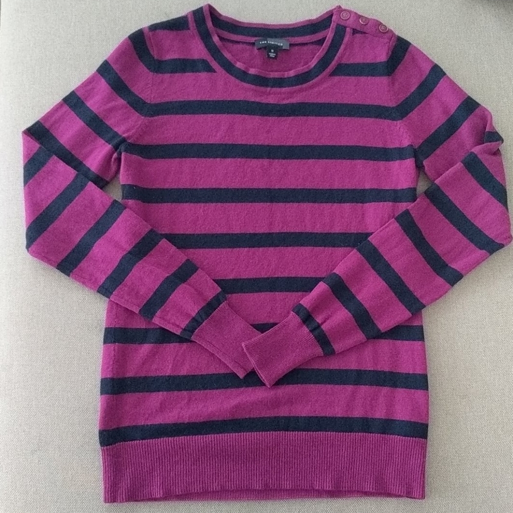 Magenta/Black Limited Sweater